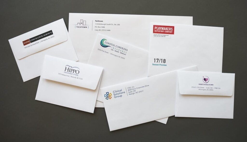 Envelope Printing Wolverhampton