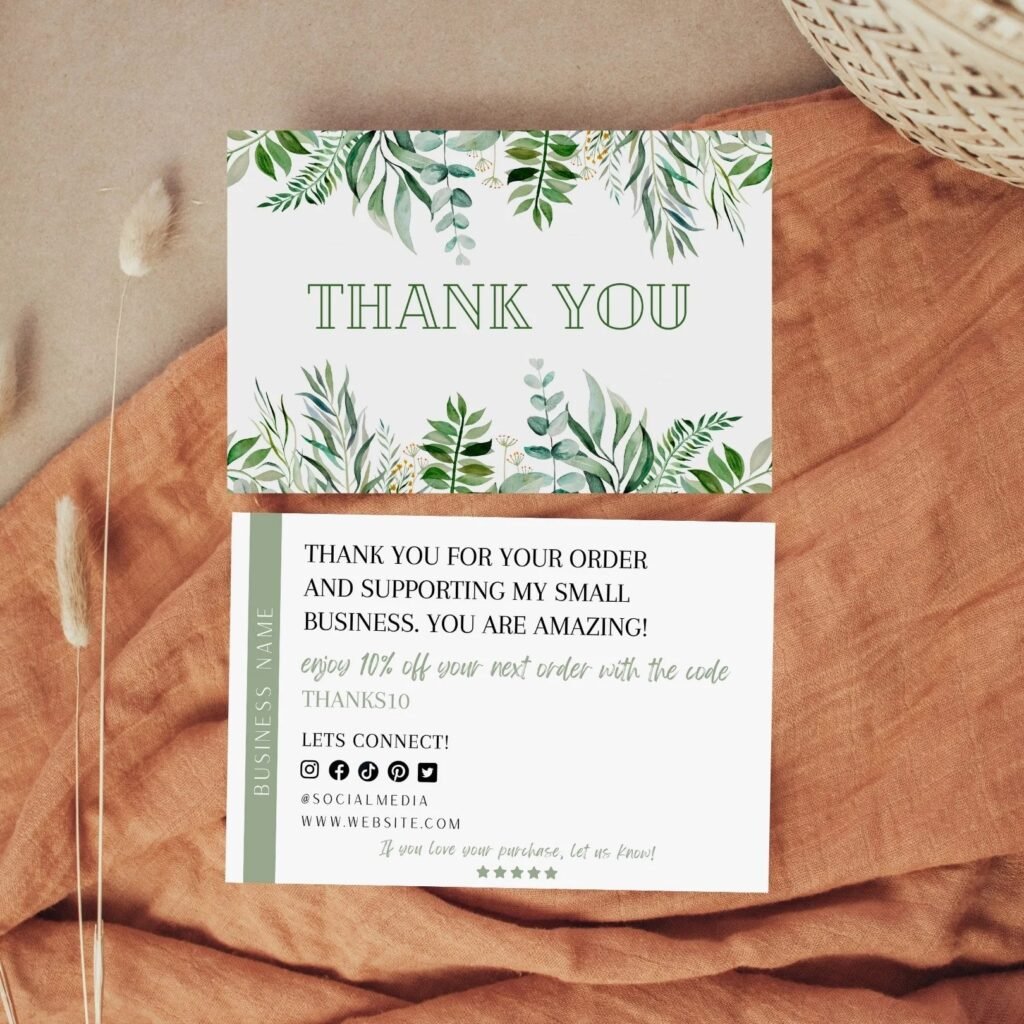 Thank You Cards Printing Wolverhampton