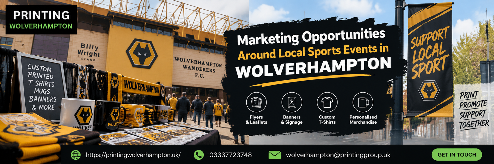 Marketing Opportunities Around Local Sports Events in Wolverhampton